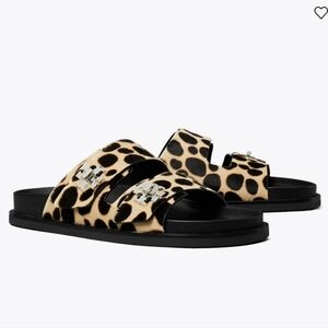 NWT Tory Burch T Lock Sport Slide